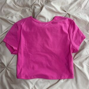 SHEIN Fuchsia Crop Top